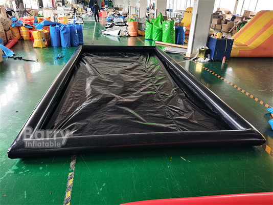 Milieuvriendelijke mobiele wasvloer mat opblaasbare wasmat, opblaasbare watercollector